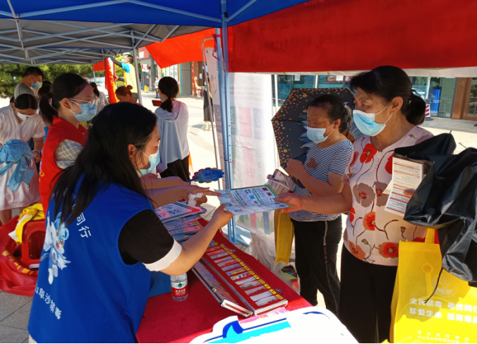 阜沙鎮(zhèn)禁毒信息〔2022〕第168期--阜沙鎮(zhèn)開展“不忘建黨崢嶸史，牢記使命宣禁毒”主題宣傳活動(dòng)（2